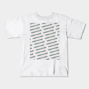 Congratulations pattern Kids T-Shirt